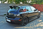 Maxton Parts - Heckspoiler Lippe passend für Mazda 3 MPS MK1 (PREFACE) schwarz Hochglanz