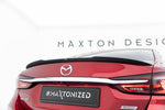 Maxton Parts - Heckspoiler Lippe passend für Mazda 6 Limousine GJ (Mk3) FL schwarz Hochglanz