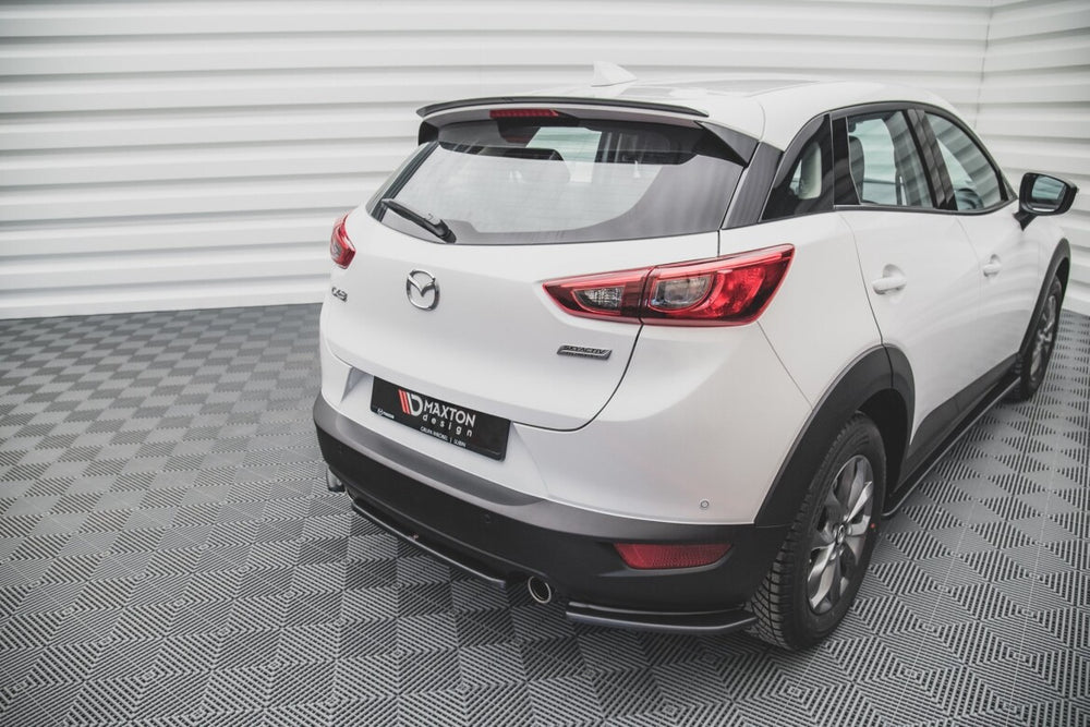 Maxton Parts - Heckspoiler Lippe passend für Mazda CX-3 schwarz Hochglanz