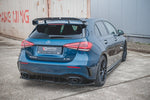 Maxton Parts - Heckspoiler Lippe passend für Mercedes A35 AMG Hatchback W177 schwarz Hochglanz
