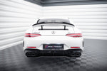 Maxton Parts - Heckspoiler Lippe passend für Mercedes-AMG GT 53 / 43 V8 Package 4 Door-Coupe X290 schwarz Hochglanz