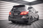 Maxton Parts - Heckspoiler Lippe passend für Mercedes B W246 FL schwarz Hochglanz