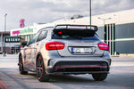 Maxton Parts - Heckspoiler Lippe passend für Mercedes GLA 45 AMG SUV (X156) vor FL Carbon Look