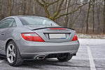 Maxton Parts - Heckspoiler Lippe passend für Mercedes SLK R172 schwarz Hochglanz