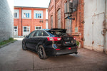 Maxton Parts - Heckspoiler Lippe passend für Mitsubishi Lancer Sportback Mk8 schwarz matt