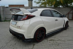 Maxton Parts - Heckspoiler Lippe passend für n.1 Honda Civic IX TYPE R schwarz Hochglanz