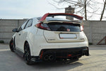 Maxton Parts - Heckspoiler Lippe passend für n.2 Honda Civic IX TYPE R schwarz Hochglanz