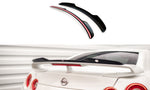 Maxton Parts - Heckspoiler Lippe passend für Nissan GTR R35 FL schwarz Hochglanz