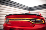 Maxton Parts - Heckspoiler Lippe passend für Paket Dodge Charger RT Mk7 FL schwarz Hochglanz