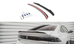 Maxton Parts - Heckspoiler Lippe passend für Peugeot 508 Limousine Mk2 schwarz Hochglanz