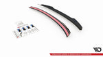 Maxton Parts - Heckspoiler Lippe passend für Peugeot 508 Limousine Mk2 schwarz Hochglanz