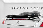 Maxton Parts - Heckspoiler Lippe passend für Peugeot RCZ Mk1 / Mk1 FL schwarz Hochglanz