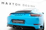 Maxton Parts - Heckspoiler Lippe passend für Porsche 911 Carrera 991 FL schwarz Hochglanz