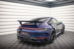 Maxton Parts - Heckspoiler Lippe passend für Porsche 911 Carrera Aero 992 schwarz Hochglanz