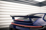 Maxton Parts - Heckspoiler Lippe passend für Porsche 911 Carrera Aero 992 schwarz Hochglanz
