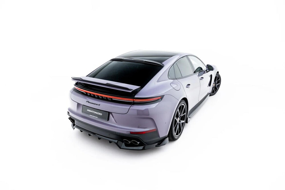 Maxton Parts - Heckspoiler Lippe passend für Porsche Panamera 4 / 4S E-Hybrid / 4 E-Hybrid 972 schwarz Hochglanz