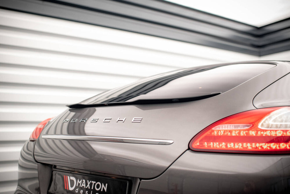 Maxton Parts - Heckspoiler Lippe passend für Porsche Panamera / Panamera Diesel 970 schwarz Hochglanz