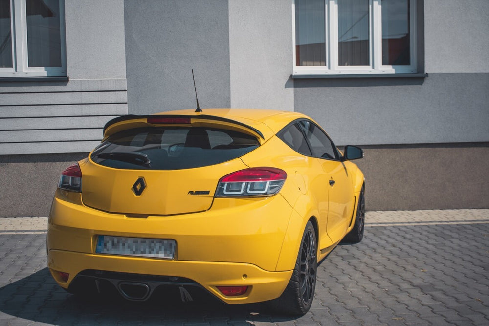 Maxton Parts - Heckspoiler Lippe passend für Renault Megane 3 RS schwarz Hochglanz