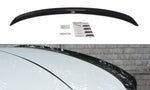Maxton Parts - Heckspoiler Lippe passend für Renault Megane Hatchback MK4 schwarz Hochglanz