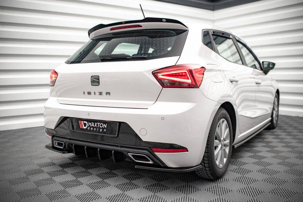 Maxton Parts - Heckspoiler Lippe passend für Seat Ibiza FR/ Standard Mk5 schwarz Hochglanz