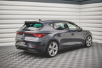 Maxton Parts - Heckspoiler Lippe passend für Seat Leon FR Mk4 / CUPRA Leon Hatchback schwarz Hochglanz