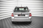 Maxton Parts - Heckspoiler Lippe passend für Skoda Fabia Combi Mk3 schwarz Hochglanz