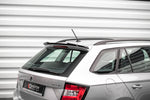 Maxton Parts - Heckspoiler Lippe passend für Skoda Fabia Combi Mk3 schwarz Hochglanz