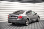 Maxton Parts - Heckspoiler Lippe passend für Skoda Octavia Liftback Mk3 FL schwarz Hochglanz