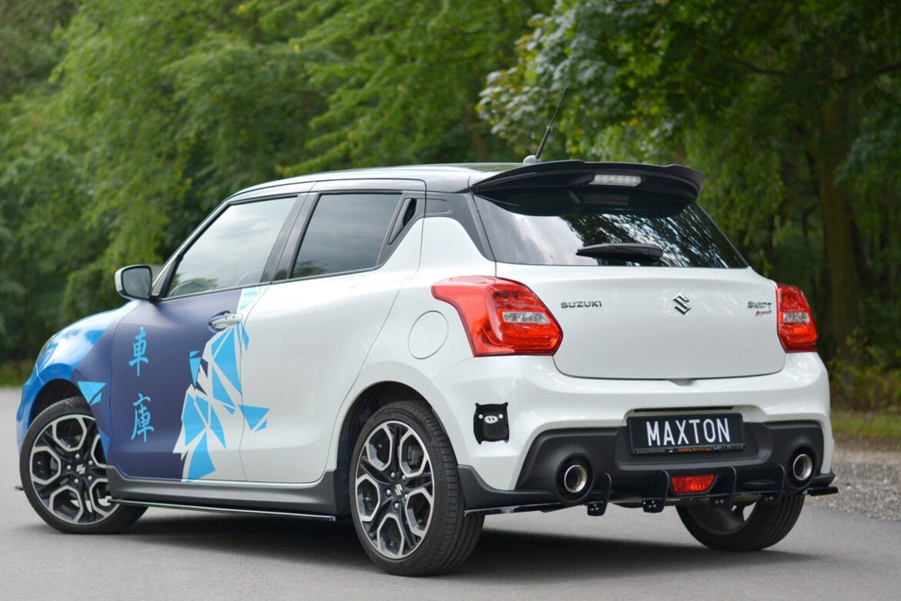 Maxton Parts - Heckspoiler Lippe passend für SUZUKI SWIFT 6 SPORT schwarz Hochglanz