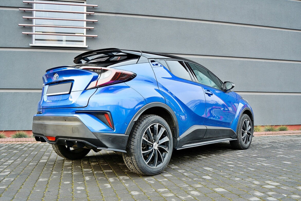 Maxton Parts - Heckspoiler Lippe passend für Toyota C-HR schwarz Hochglanz