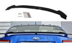 Maxton Parts - Heckspoiler Lippe passend für Toyota GT86 FL / Subaru BRZ Mk1 FL schwarz Hochglanz