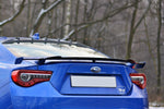 Maxton Parts - Heckspoiler Lippe passend für Toyota GT86 FL / Subaru BRZ Mk1 FL schwarz Hochglanz