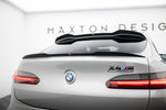 Maxton Parts - Heckspoiler Lippe passend für Unterer BMW X4 M-Paket G02 / X4 M F98 schwarz Hochglanz