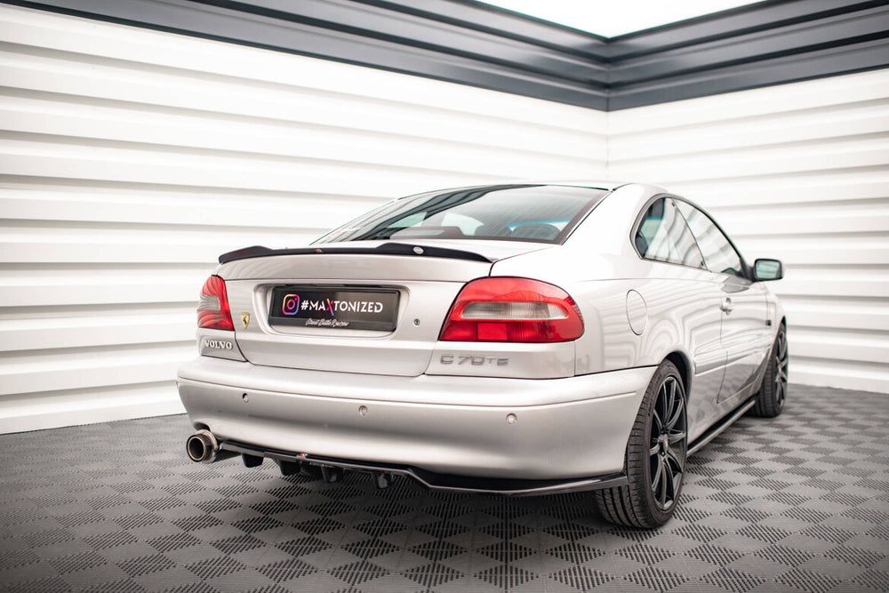 Maxton Parts - Heckspoiler Lippe passend für Volvo C70 Mk1 schwarz Hochglanz
