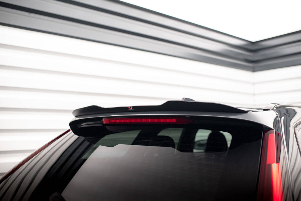 Maxton Parts - Heckspoiler Lippe passend für Volvo V90 R-Design Mk2 schwarz Hochglanz