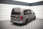 Maxton Parts - Heckspoiler Lippe passend für VW Caddy Mk3 FL schwarz Hochglanz