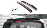 Maxton Parts - Heckspoiler Lippe passend für VW Caddy Mk5 schwarz Hochglanz