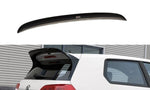 Maxton Parts - Heckspoiler Lippe passend für VW Golf 7 GTI CLUBSPORT schwarz Hochglanz
