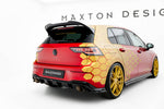 Maxton Parts - Heckspoiler Lippe passend für VW Golf GTI Clubsport Mk8 FL schwarz Hochglanz