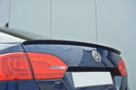 Maxton Parts - Heckspoiler Lippe passend für VW Jetta MK6 Limo vor FL schwarz Hochglanz