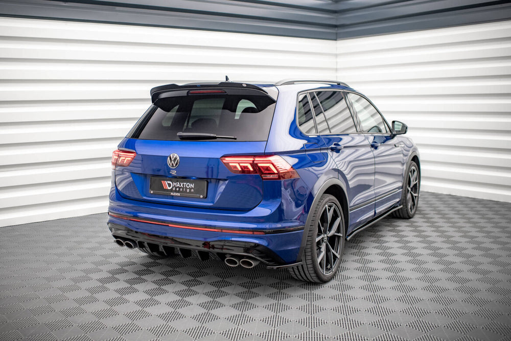 Maxton Parts - Heckspoiler Lippe passend für VW Tiguan R / R-Line Mk2 FL schwarz Hochglanz