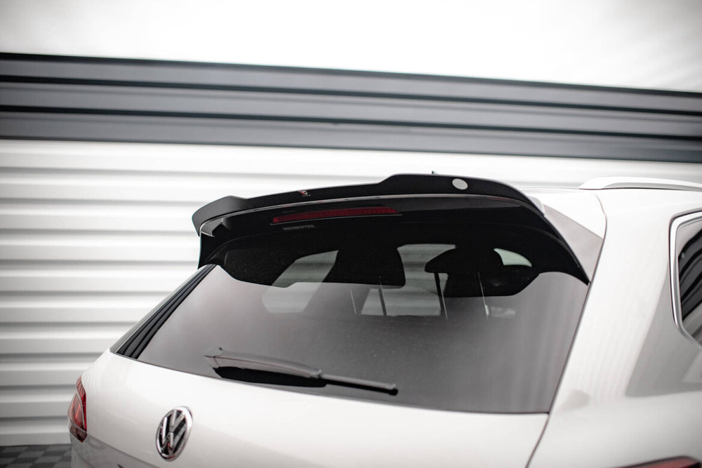 Maxton Parts - Heckspoiler Lippe passend für VW Touareg R-Line Mk3 schwarz Hochglanz
