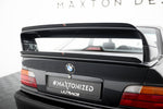 Maxton Parts - Heckspoiler Lippe unten passend für BMW M3 / 3 M-Paket E36 Coupe GT Klasse schwarz Hochglanz