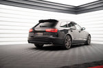 Maxton Parts - Heckspoiler Lippe V.1 passend für Audi A6 C7 Avant schwarz Hochglanz