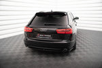 Maxton Parts - Heckspoiler Lippe V.1 passend für Audi A6 C7 Avant schwarz Hochglanz