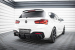 Maxton Parts - Heckspoiler Lippe V.1 passend für BMW 1er M-Paket / M140i / Standard F20 schwarz Hochglanz