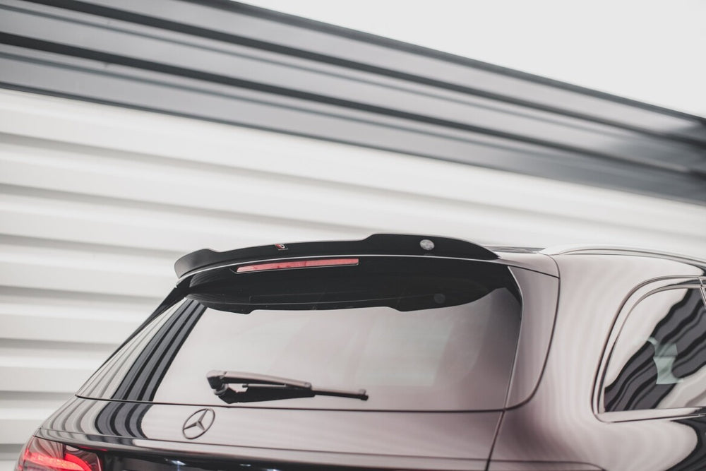 Maxton Parts - Heckspoiler Lippe V.1 passend für Mercedes E Kombi S213 schwarz Hochglanz