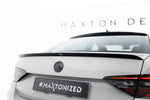 Maxton Parts - Heckspoiler Lippe V.1 passend für Skoda Superb Liftback Mk3 / Mk3 FL schwarz Hochglanz