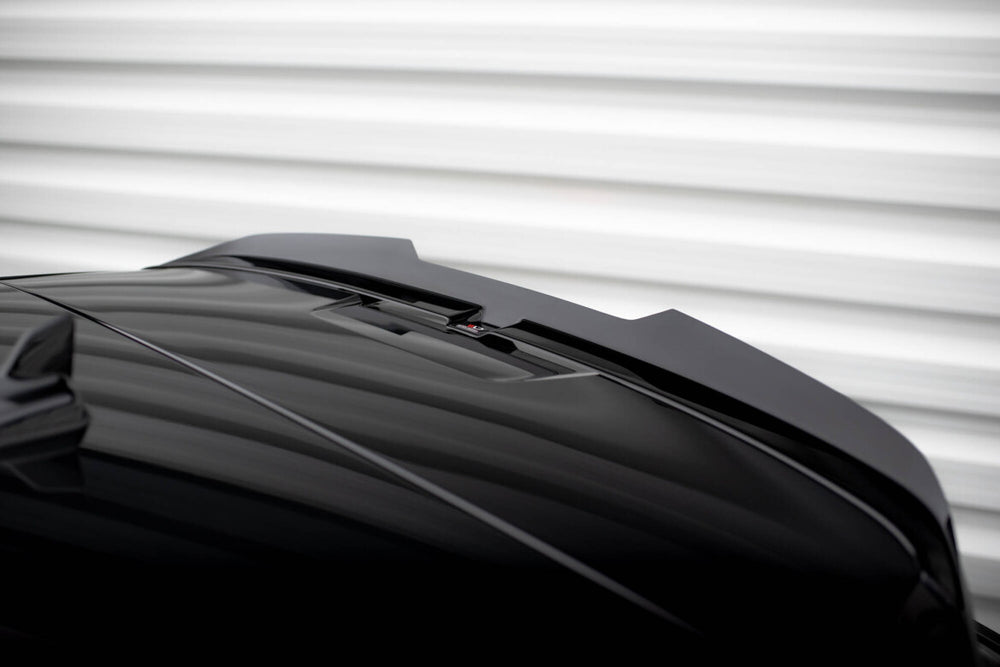 Maxton Parts - Heckspoiler Lippe V.2 passend für Audi RS3 / S3 / A3 S-Line Sportback 8Y / 8Y FL schwarz Hochglanz