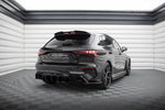 Maxton Parts - Heckspoiler Lippe V.2 passend für Audi RS3 / S3 / A3 S-Line Sportback 8Y / 8Y FL schwarz Hochglanz